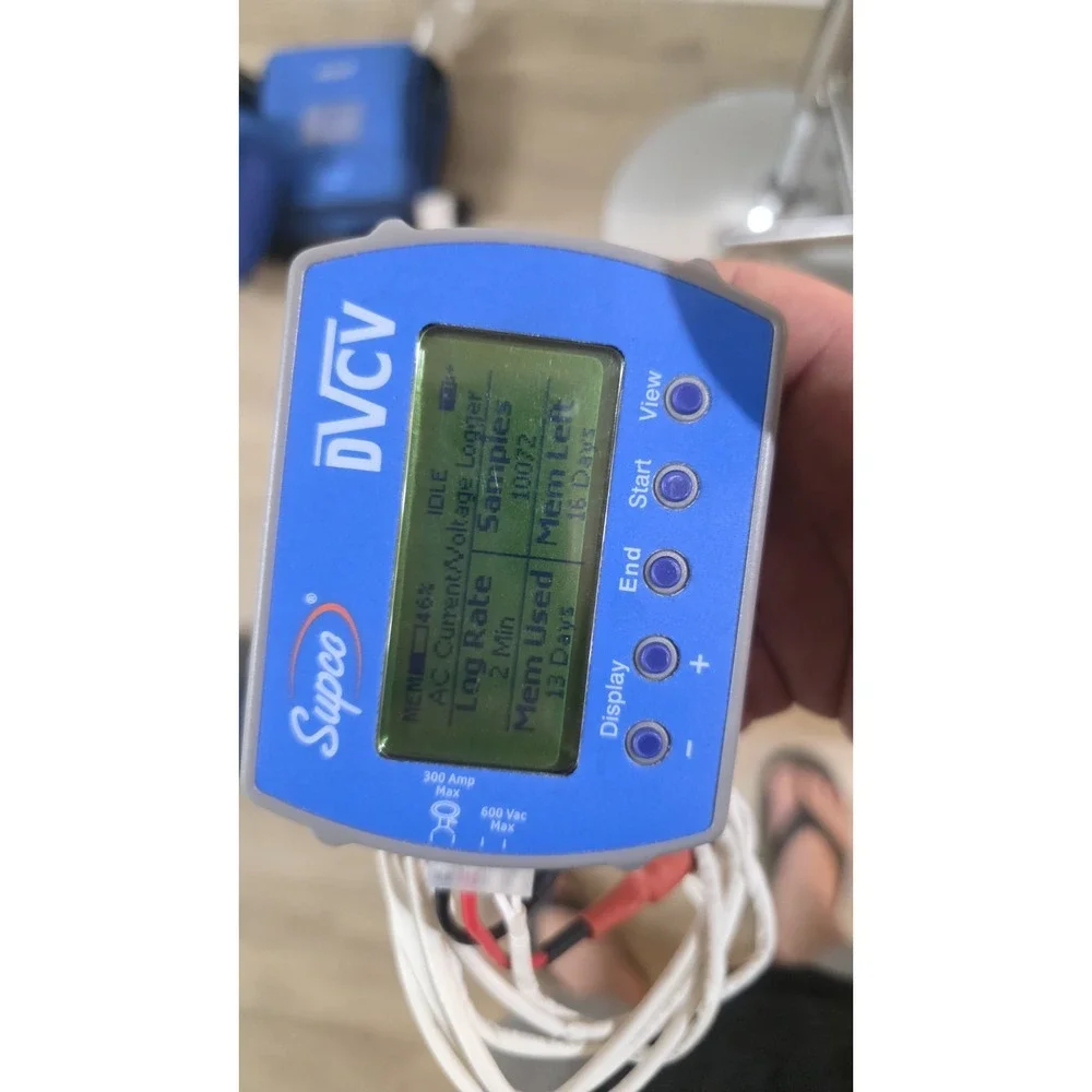 Supco Data View DVCV Current & Voltage Data Logger
